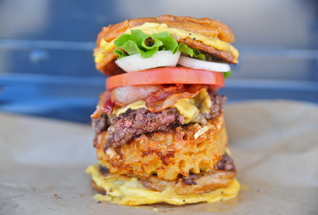 burger radio thrilled cheese