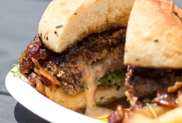 svante's stuffed burger space jam burger